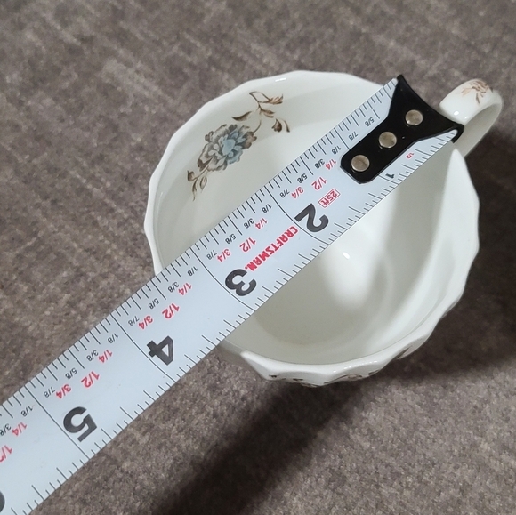 Johnson bros Staffordshire bouquet set of 3 tea cups - Picture 2 of 12